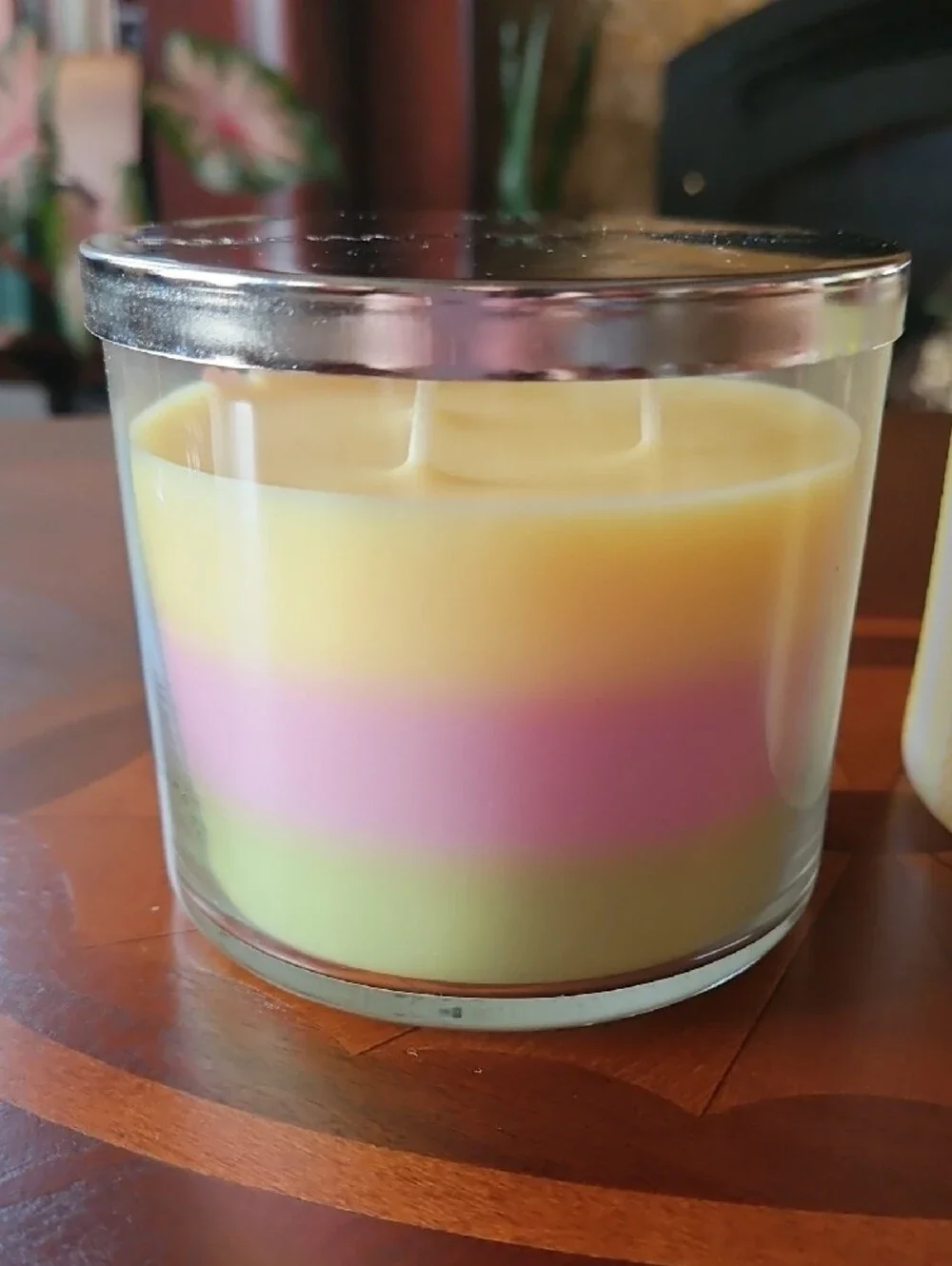 Bath & Body Works Limited Edition SWEET SHOP 3-Wick Candle Tri-Color Layered Wax